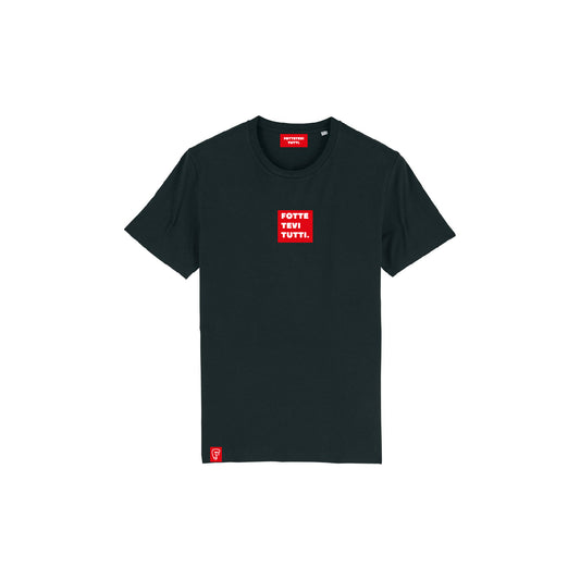 T-shirt nera box logo